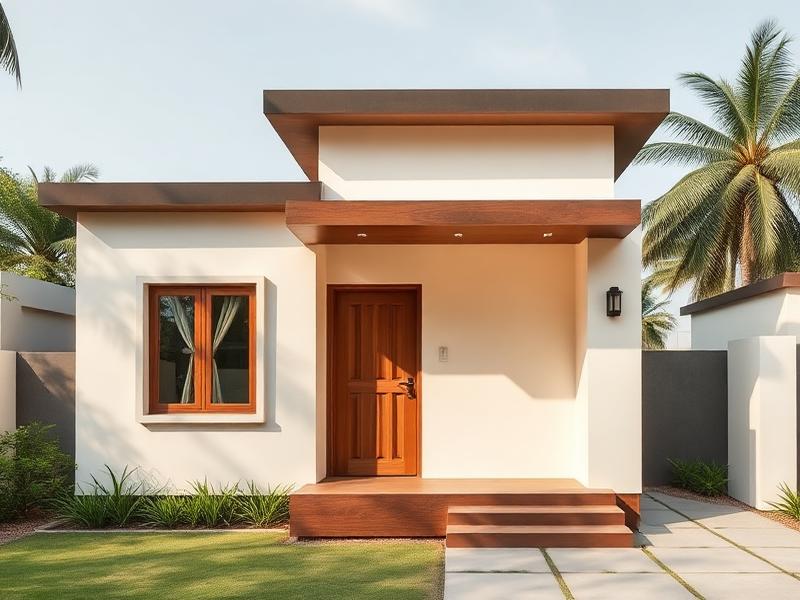 Compact 500 sq ft house available in Lucknow